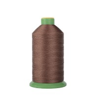 Top Stitch Heavy Duty Bonded Nylon Sewing Thread Dark Brown (401)